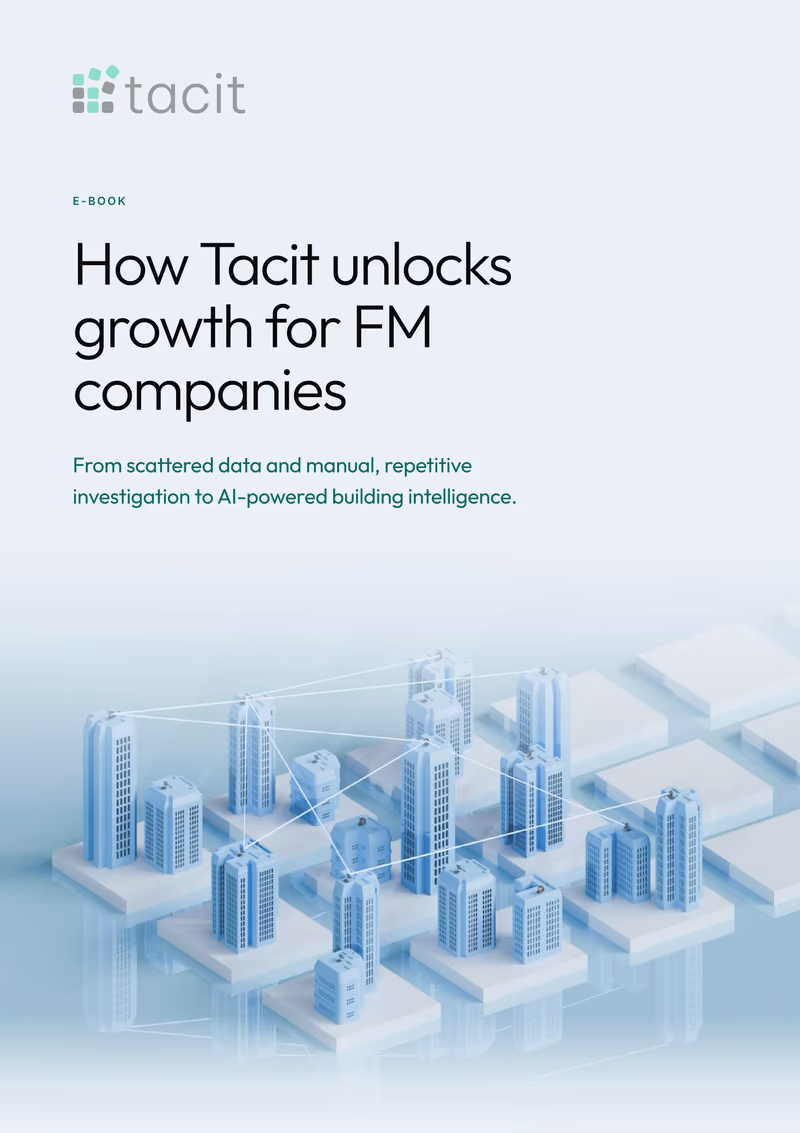 Cover of the ebook How Tacit unlocks growth for FM companies